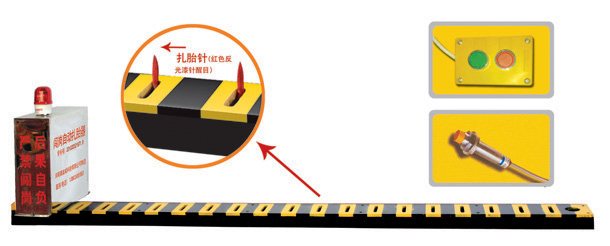 肥西县V3嵌入式闯岗自动扎胎器/阻车器